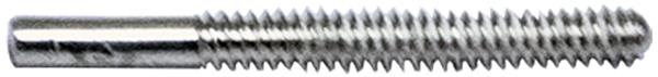 Silver Threaded Post