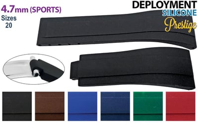Silicone - Rolex, Omega (Straight Ends)