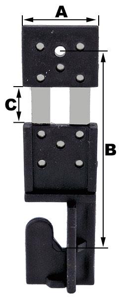 B = 32.0mm (A = 11.5mm & C = 6.0mm), Urgos