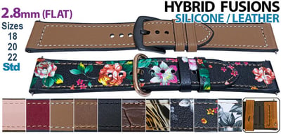 Silicone with Calf Leather