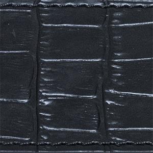 45mm Black (Crocodile Grain)