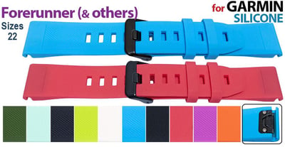 22mm Garmin Style, Forerunner (+ others)