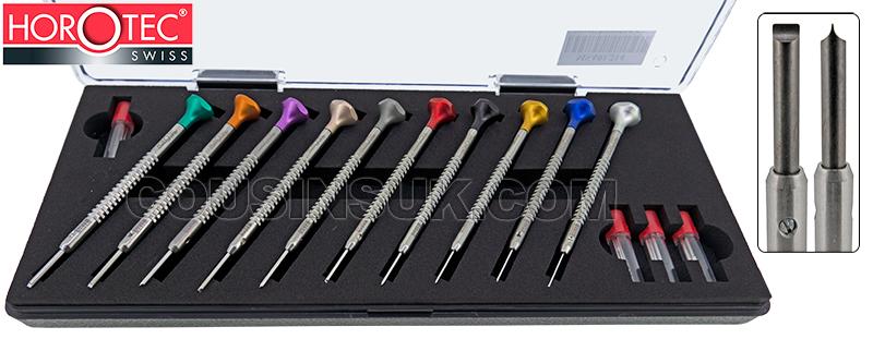 Stainless Steel (10 Pieces), Ø0.60 to Ø2.00mm, Parallel Blades