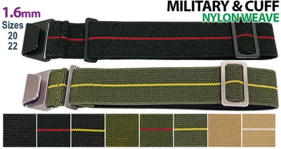 Military (Elasticated Soft Nylon)