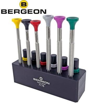 Bergeon Screwdriver Sets, Static Stands