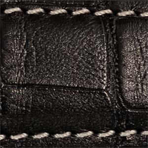 Black 24mm (22mm), Off White Stitching