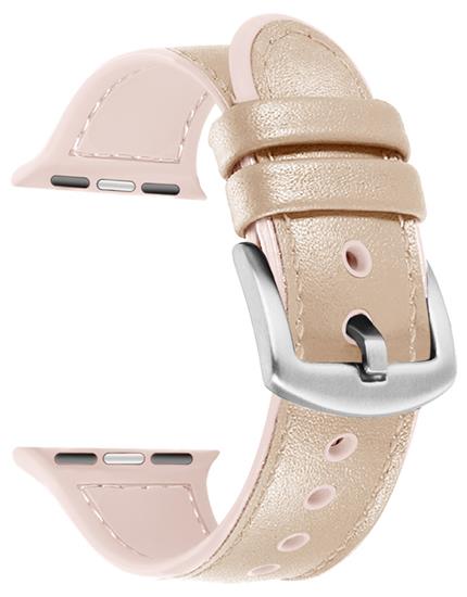 Pink Leather/Silicone (Small)