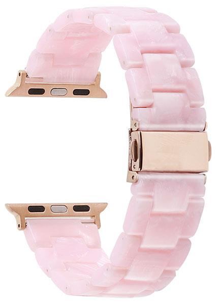 Pink with Rose Gold, Resin (Small)