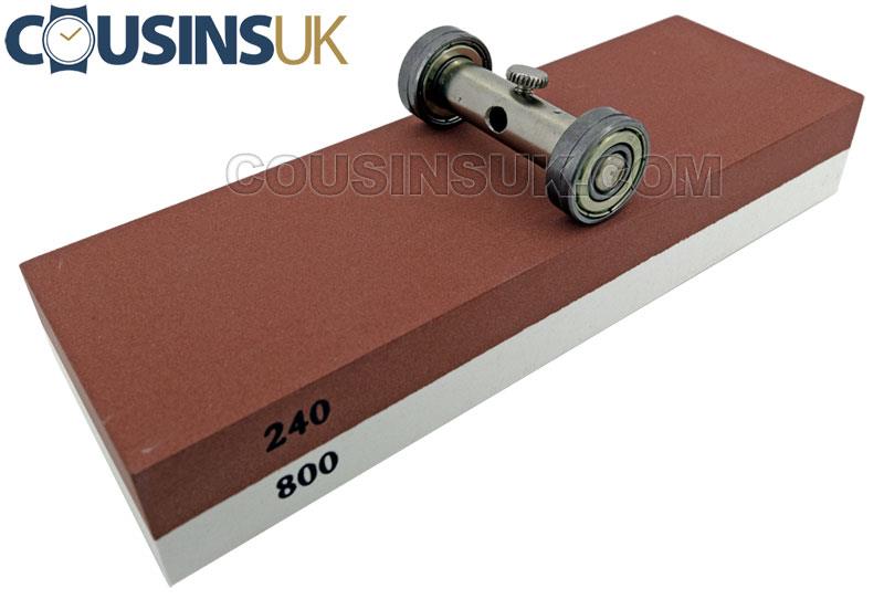Screwdriver Sharpener with Stone (180 x 60mm)