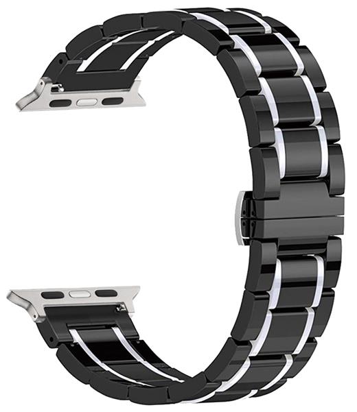 Black Ceramic & Silver, (Small)