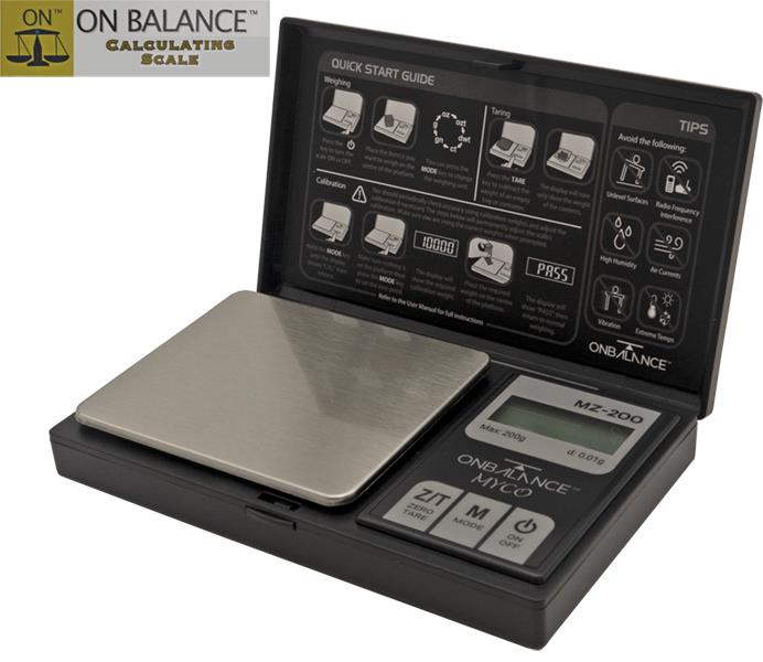 200g x 0.01g On Balance (Backlit)