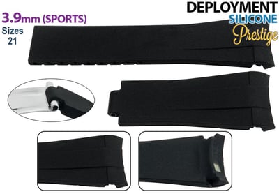 Silicone - Rolex (Curved Ends)