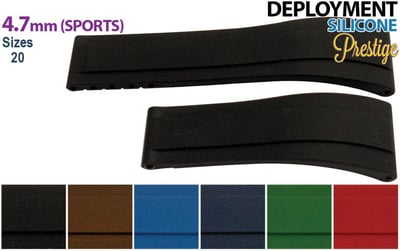 Silicone - Rolex, Omega (Straight Ends)