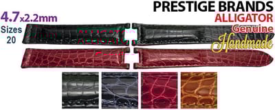 Alligator (Deployment), Cartier Pasha (Gloss Finish)