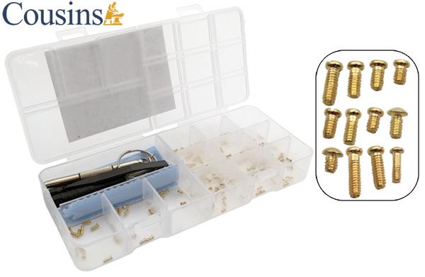 Gold Plated Screw Set (Slot Head)
