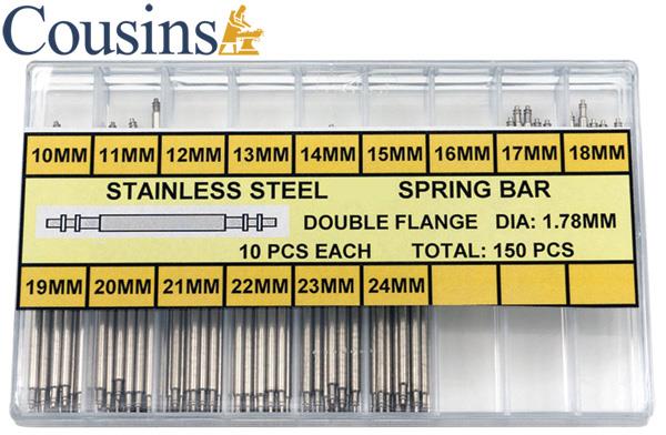 Double Flanged, 314L Stainless Steel, 10 to 24mm
