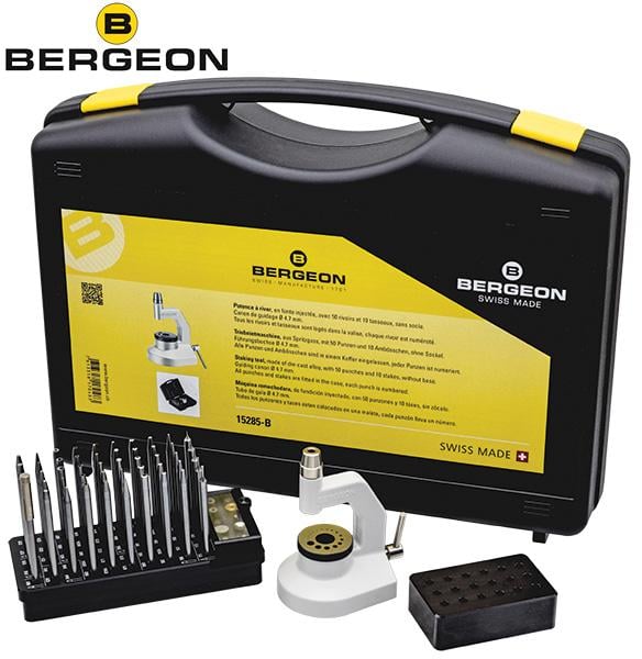 Set (Bergeon) - 50 Punches, 10 Stakes, Bergeon 15285B