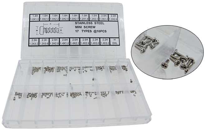 Case Back Screws, Cross Head
