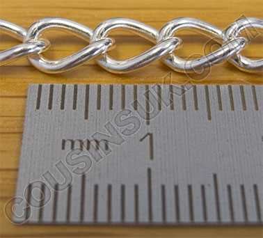 (2) 8.20  x 5.30mm, 100cm, 36.8g, Open Curb