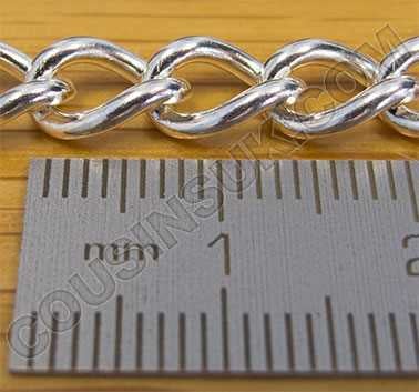 (3) 9.30  x 6.30mm, 100cm, 60.90g, Open Curb