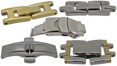 Seiko Bracelet Clasps