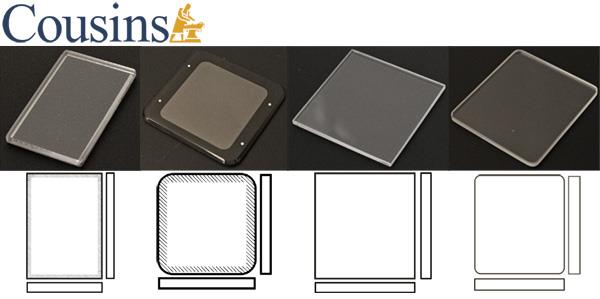 Glasses, Rect & SQ (Flat Flush)