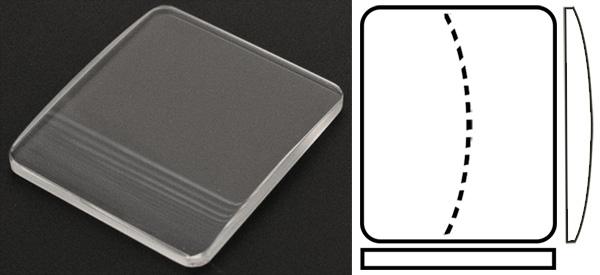 24.40mm x 21.40mm (H2.40mm x T1.60mm) Casio SHN 5501