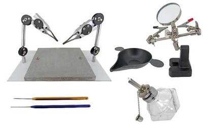 Soldering Stands, Picks, Wigs and Third Hands