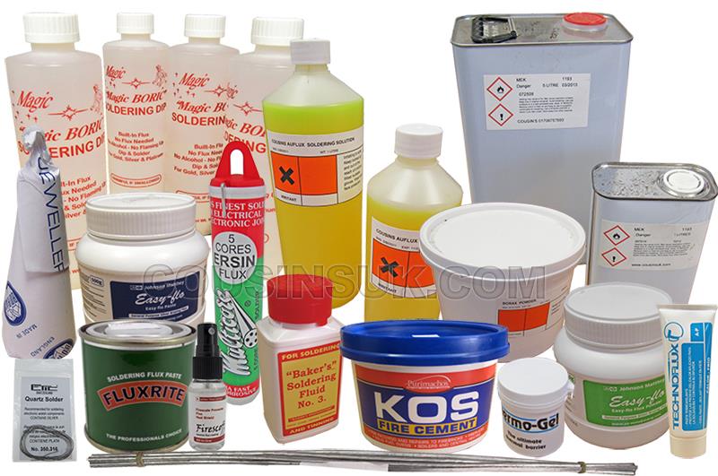 Solder, Flux & Insulating Pastes