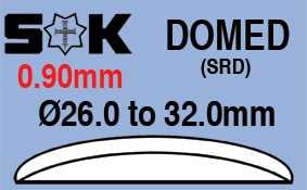 Domed 0.90mm (Sternkreuz SRD)