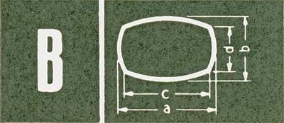 Bale, Flat Bezel (Sternkreuz B)