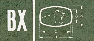 Bale, Both Sides Curved Bezel (Sternkreuz BX)