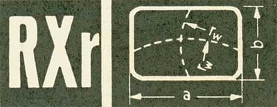 Rect/Sq, Rounded Corners, Both Sides Curved Bezel (Sternkreuz RXR)