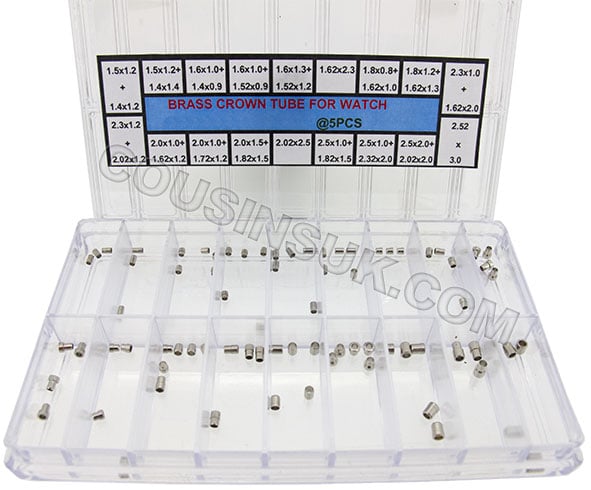 Ø1.50, 1.60, 1.80, 2.00, 2.50mm Stepped Tubes (Far East)