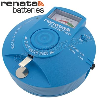 Renata Battery Tester (includes Mechanical Defect Test)