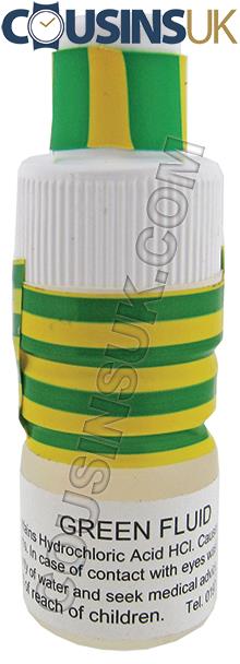 Green - White 18ct Gold & Platinum Testing Refill Bottle