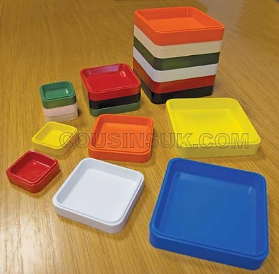 Trays, Small Square Swiss