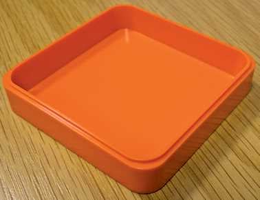 Orange (70mm x 13mm) Tray