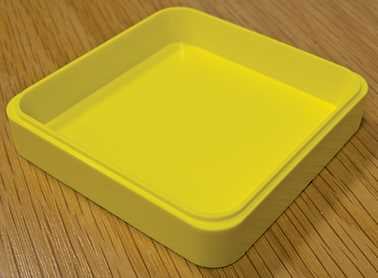 Yellow (70mm x 13mm) Tray