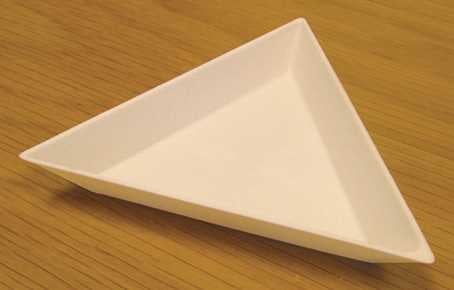 Triangular Tray, Plastic