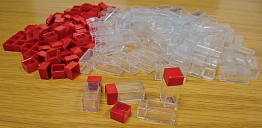 Tubes for Watch Parts, Rectangle, Horotec Swiss
