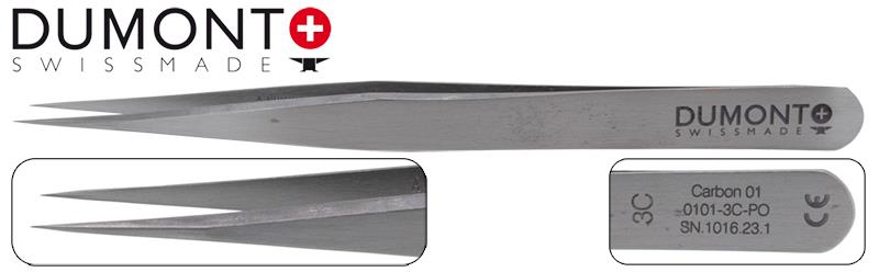 Dumont No.3C (Fine Tips, Short)