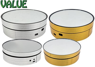 Mirrored Display Turntables