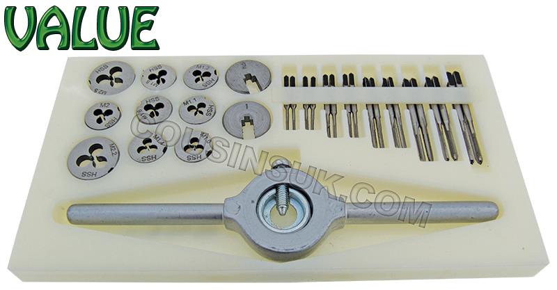 18 Sizes (Ø1.00mm to Ø2.50mm), Rolson