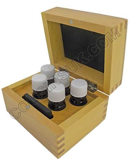 5 Compartment (4 Acid Bottles & Touchstone)