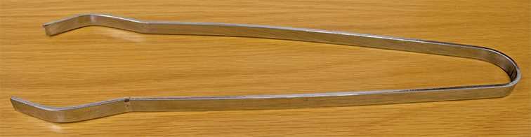 Flask Tongs, Length 390mm