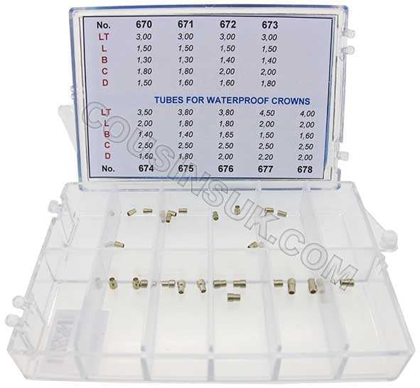 Ø1.80, 2.00, 2.50mm Stepped Tubes (Italian)