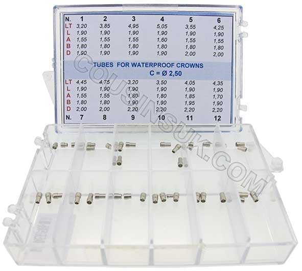 Ø2.50mm Stepped Tubes (Italian)