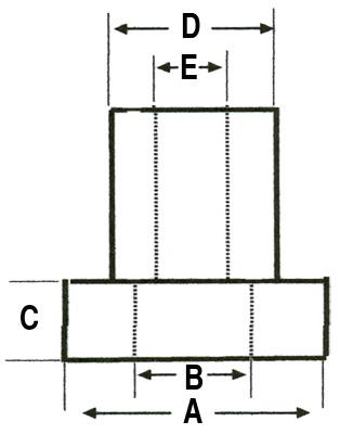 Stepped Pendant Tubes (Stepped Internal Diameter)