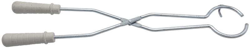 Grooved Flask Tongs, Length 400mm
